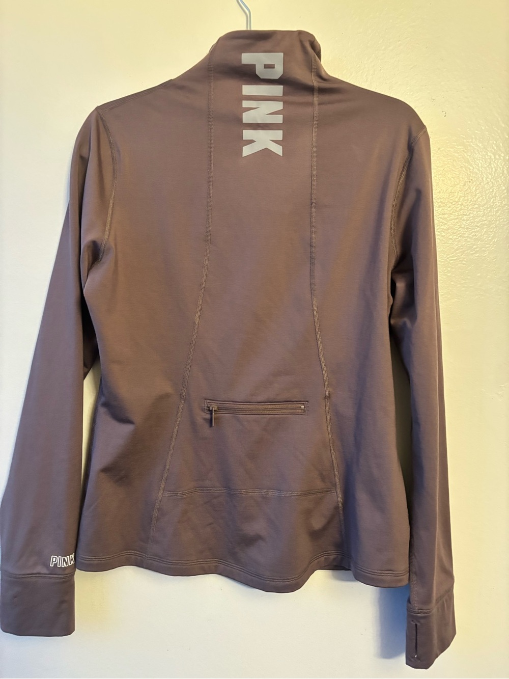 Active USA Mauve Utility Jacket with Back Logo